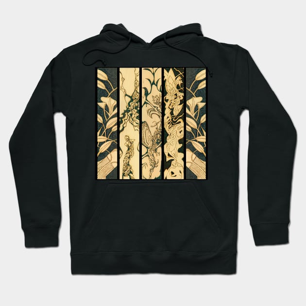 Quadriptych - Solar Etched Design Hoodie by photoclique